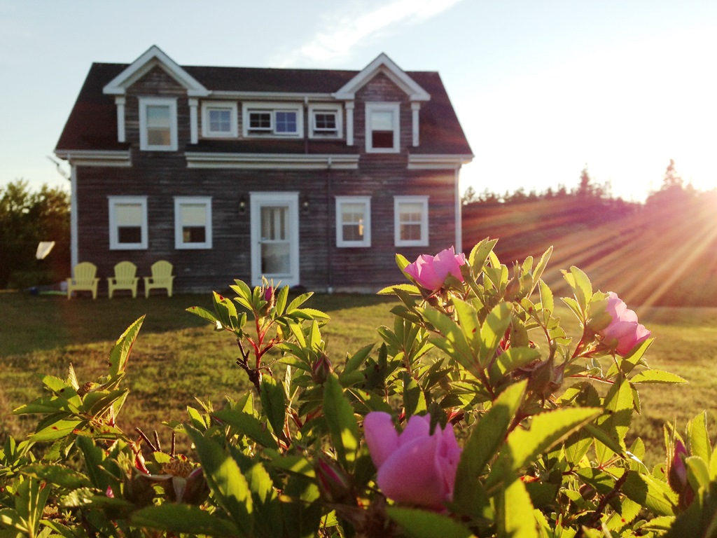 Orchard Point - cottage for outdoor adventures and business travel. Shelburne, Nova Scotia.