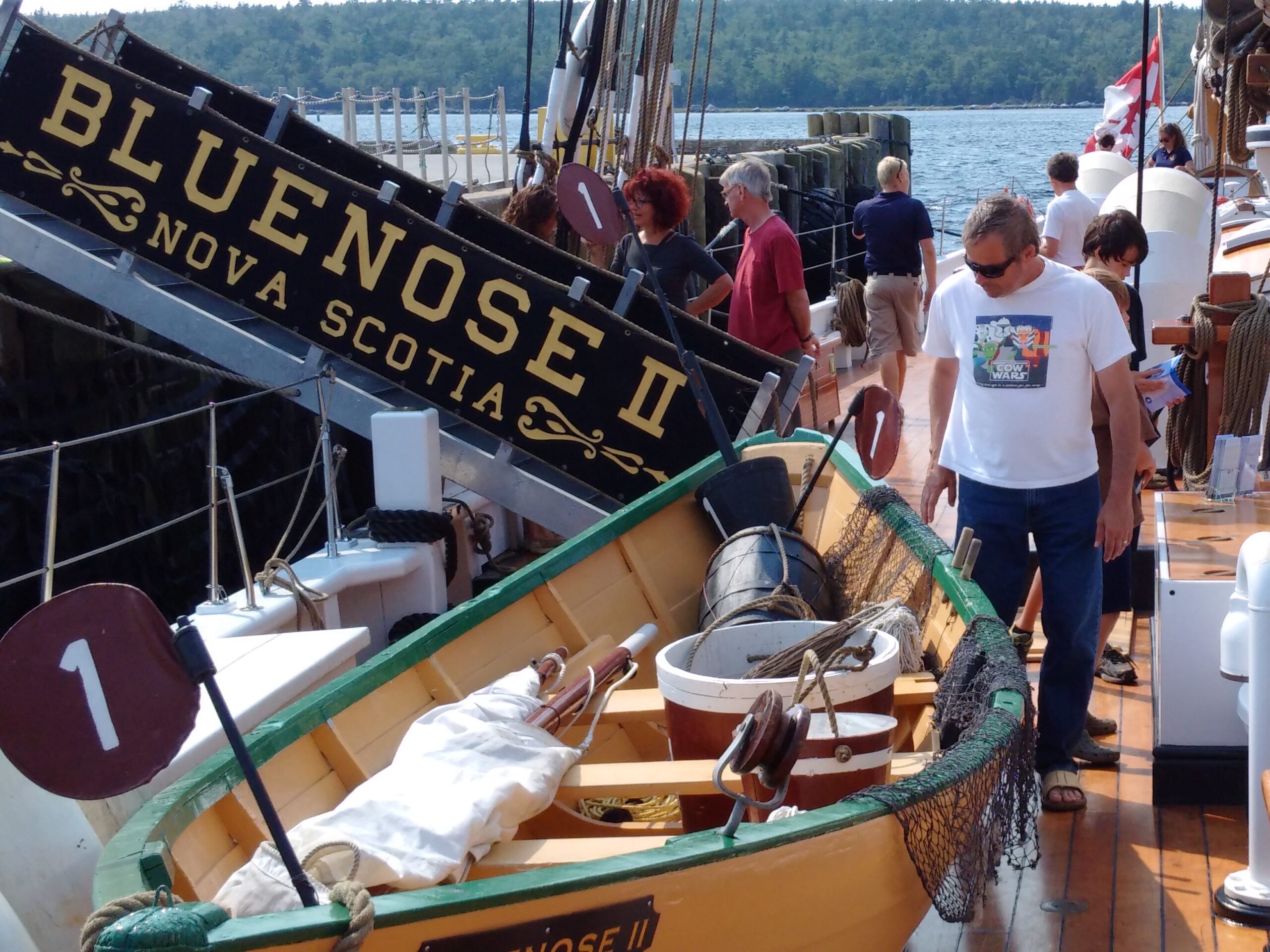 Inspecting the The Bluenose II